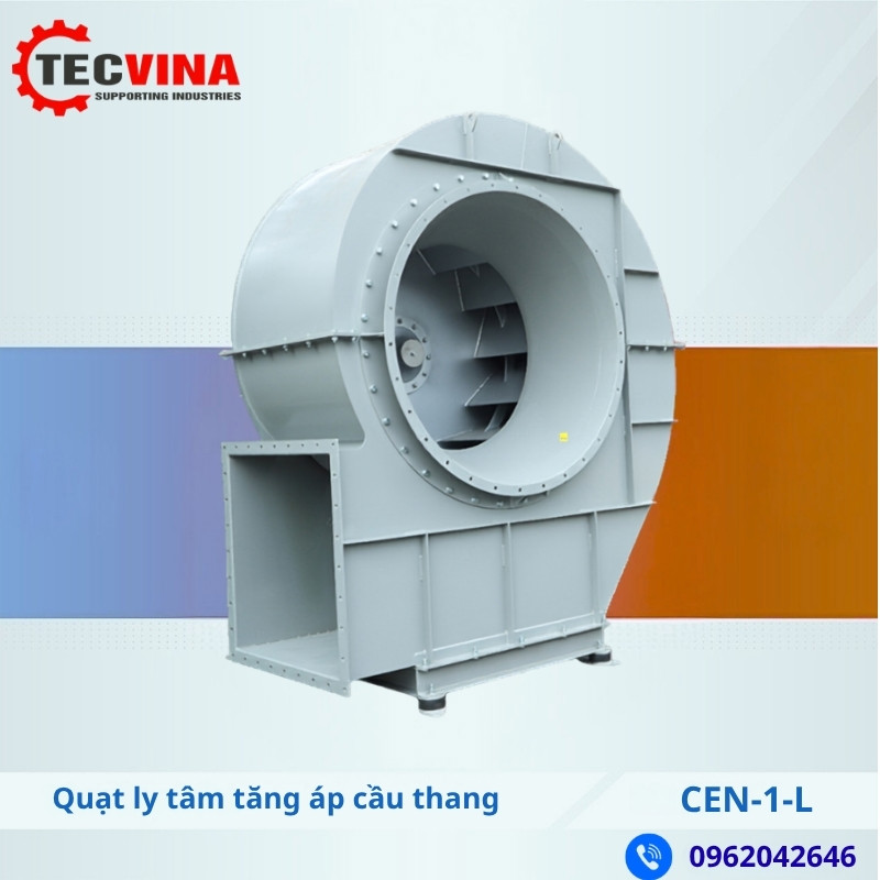 Quạt ly tâm tăng áp cầu thang CEN-1-L